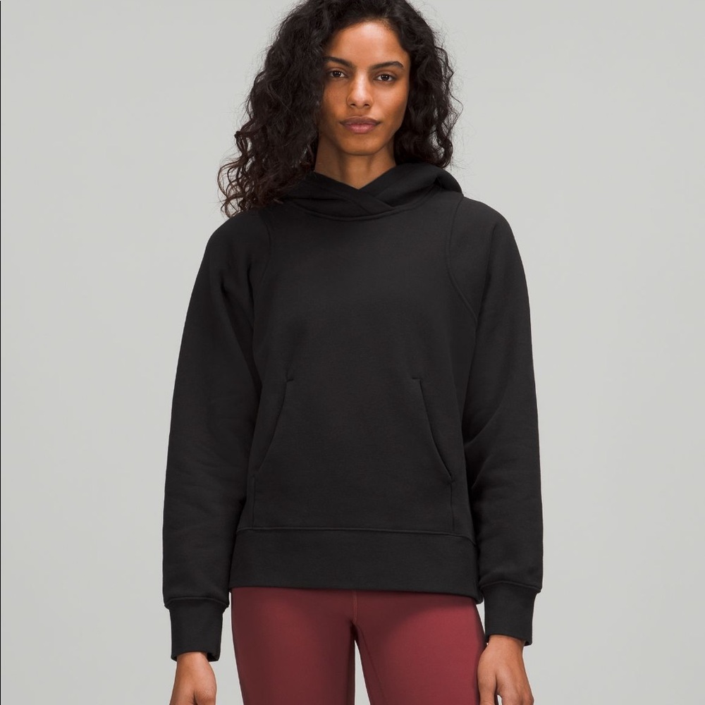Lululemon Black Loungeful Hoodie Size 10